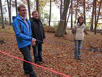 Bild: Slackline &uuml;bergeben
