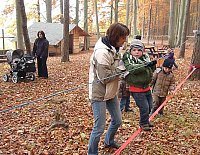 Bild: Slackline &uuml;bergeben