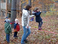 Bild: Slackline &uuml;bergeben