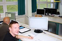 Bild: Azubis bei der GSES