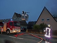 Bild: Wohnhausbrand Hospitalstra&szlig;e