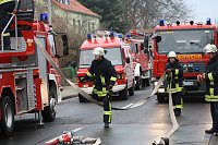 Bild: Wohnhausbrand Hospitalstra&szlig;e