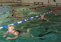 Bild: 24 Stunden Schwimmen begonnen