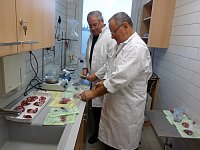 Bild: Trichinenlabor offen