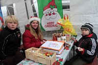 Bild: Weihnachtsmann hat Sprechstunde