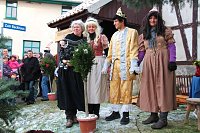 Bild: Weihnachtsmann hat Sprechstunde