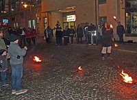 Bild: Laternenumzug und Feuerschau