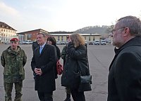 Zu Besuch in Kaserne Bild: Zu Besuch in Kaserne