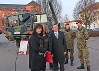 Zu Besuch in Kaserne Bild: Zu Besuch in Kaserne