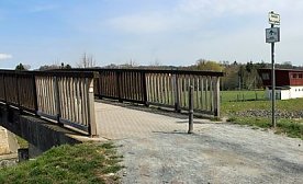 Bild: Fu&szlig;g&auml;ngerbr&uuml;cke wird gesperrt