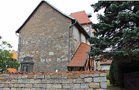 Bild: Aus der Radwegekirche Gunderslaben
