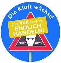 Bild: Die Kluft w&auml;chst! Endlich handeln!