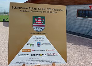 Einweihung Solaranlage