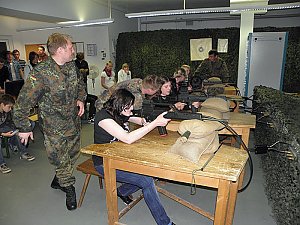 Offene Tür bei Bundeswehr