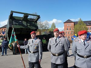Fahnenband verliehen
