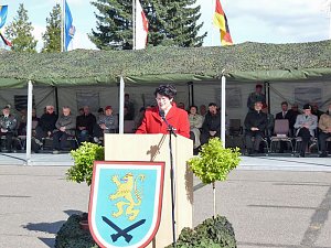 Fahnenband verliehen
