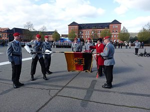 Fahnenband verliehen
