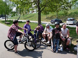 Abschluss in Skate-Arena