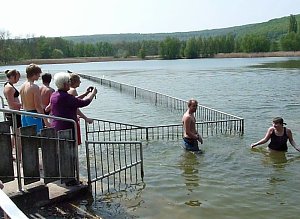 Spa&szlig; beim Anbaden