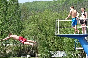 Spa&szlig; beim Anbaden