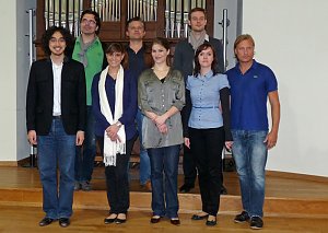 Ensemble steht