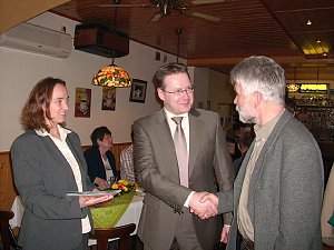 &Uuml;bergabe Qualit&auml;tssiegel