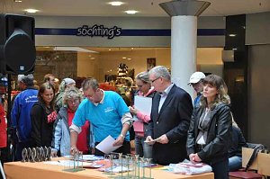 Siegerehrung in der Galerie