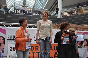 Siegerehrung in der Galerie