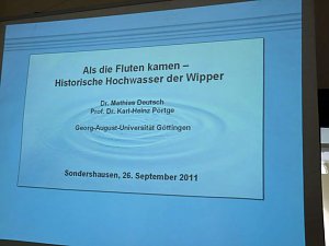 Ausstellung Flut