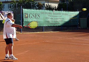 Der Wettergott muss Tennisfan sein