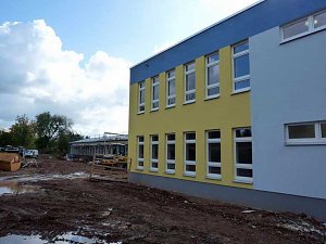 Richtfest Regelschule Ro&szlig;leben