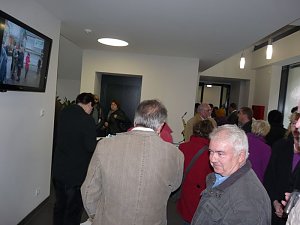 Andrang bei Besichtigung