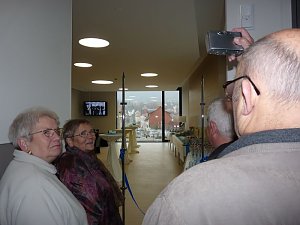 Andrang bei Besichtigung