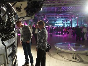 Spektakulärer Auftritt