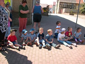 Turmknopf&ouml;ffnung Kirche Bendeleben