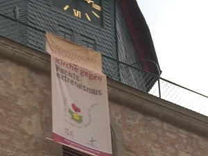 Demonstration gegen Neonazis