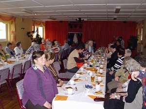 Wohngebiet feierte Frauentag