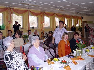Wohngebiet feierte Frauentag