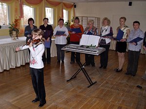 Wohngebiet feierte Frauentag