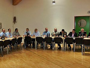Kameraden diskutierten zahlreich mit