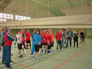 Volleyballer unter sich
