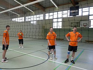 Volleyballer unter sich