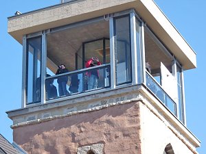 Entstehendes B&uuml;rgerzentrum besucht