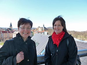 Entstehendes B&uuml;rgerzentrum besucht