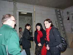 Entstehendes B&uuml;rgerzentrum besucht