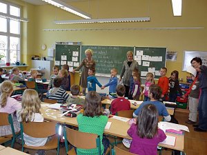 In Schule geschnuppert