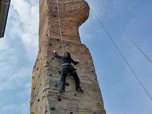 Kletterversuche