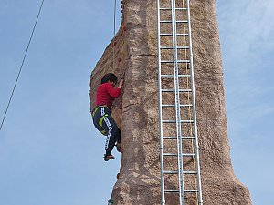 Kletterversuche
