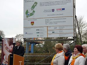 Kurparkerweiterung mit Spatenstich begonnen