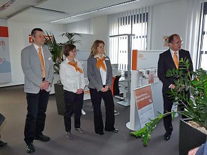 Auszeichnung erhalten